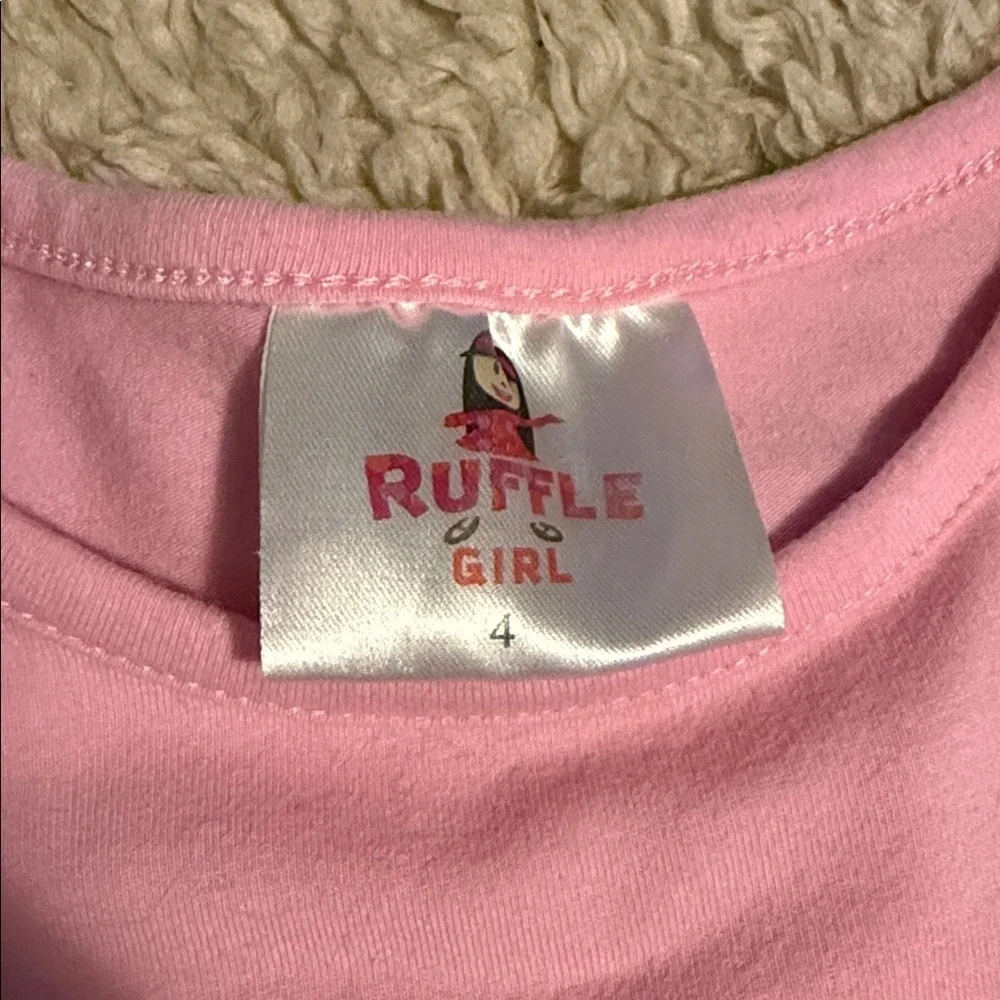 Ruffle Girl toddler ruffle